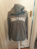 Mens Primark Size Large Grey California Pullover Hoodie