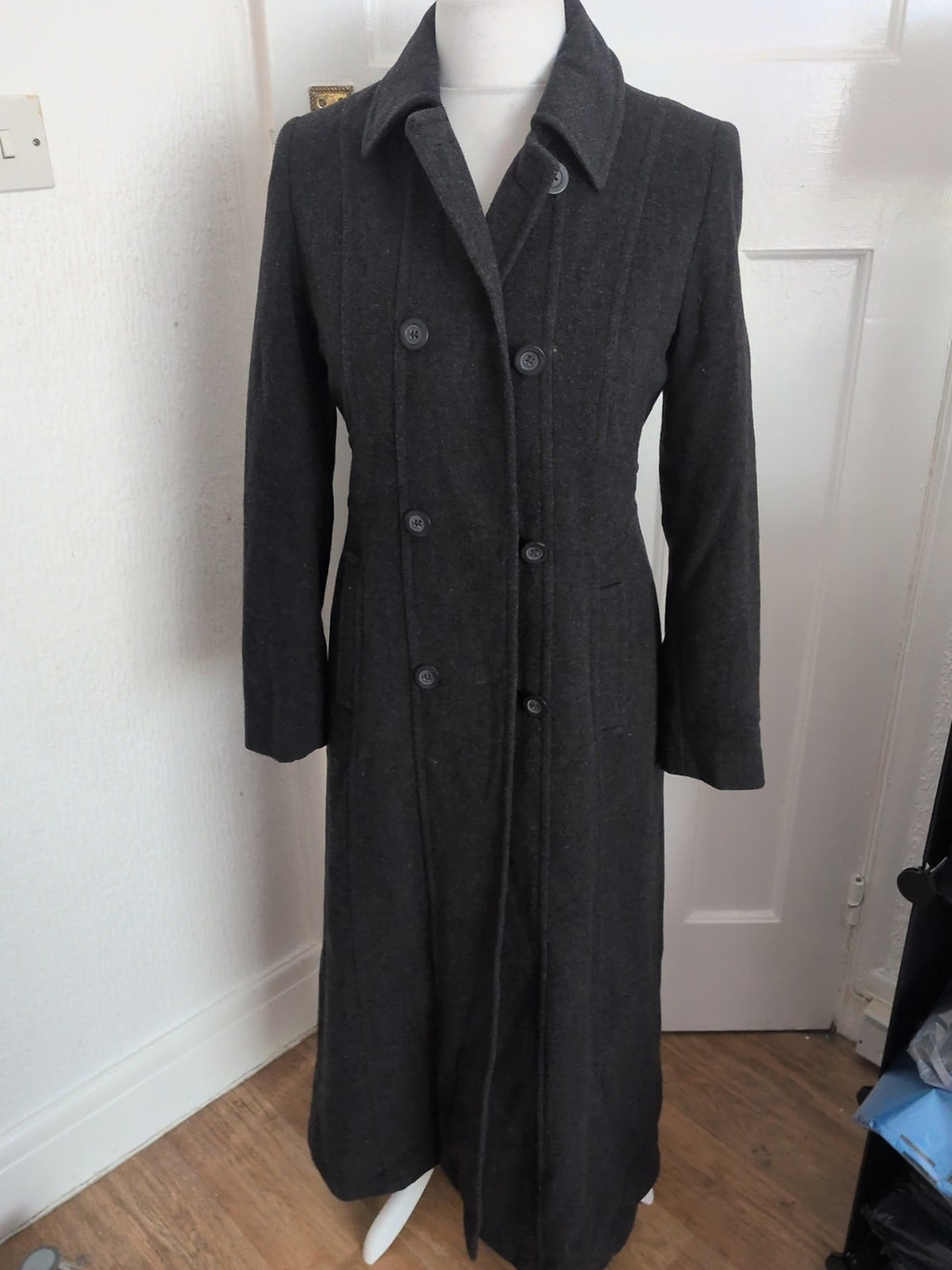 Platinum 10 Dark Grey Long Length Lined Jacket