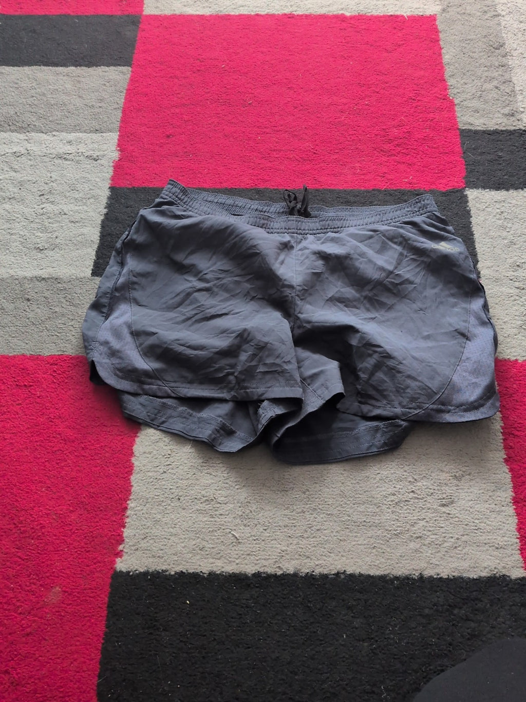 Adidas 12 Navy Elasticated Shorts