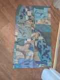 Blue Patterned Pillow Case
