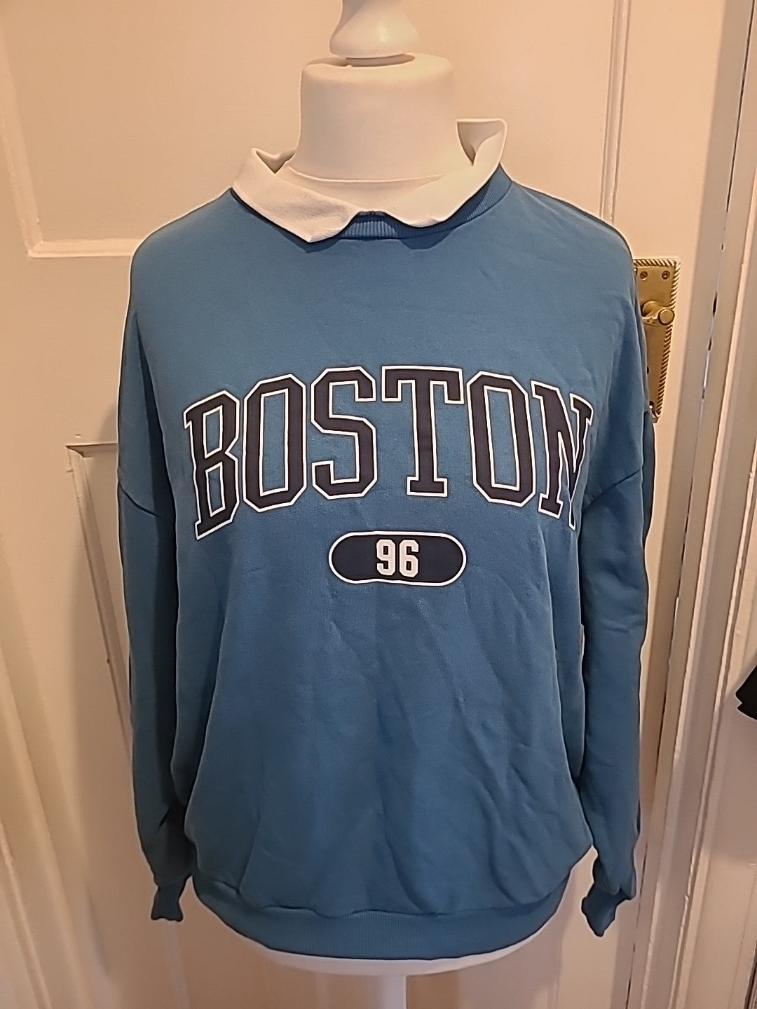 Ladies Subdued One Size Navy Blue "Boston" Jumper