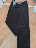 Next 10R Black Wide Leg Straight Smart Trousers