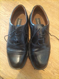 Mens Innovate Size Uk 9 Black Leather Court Shoes