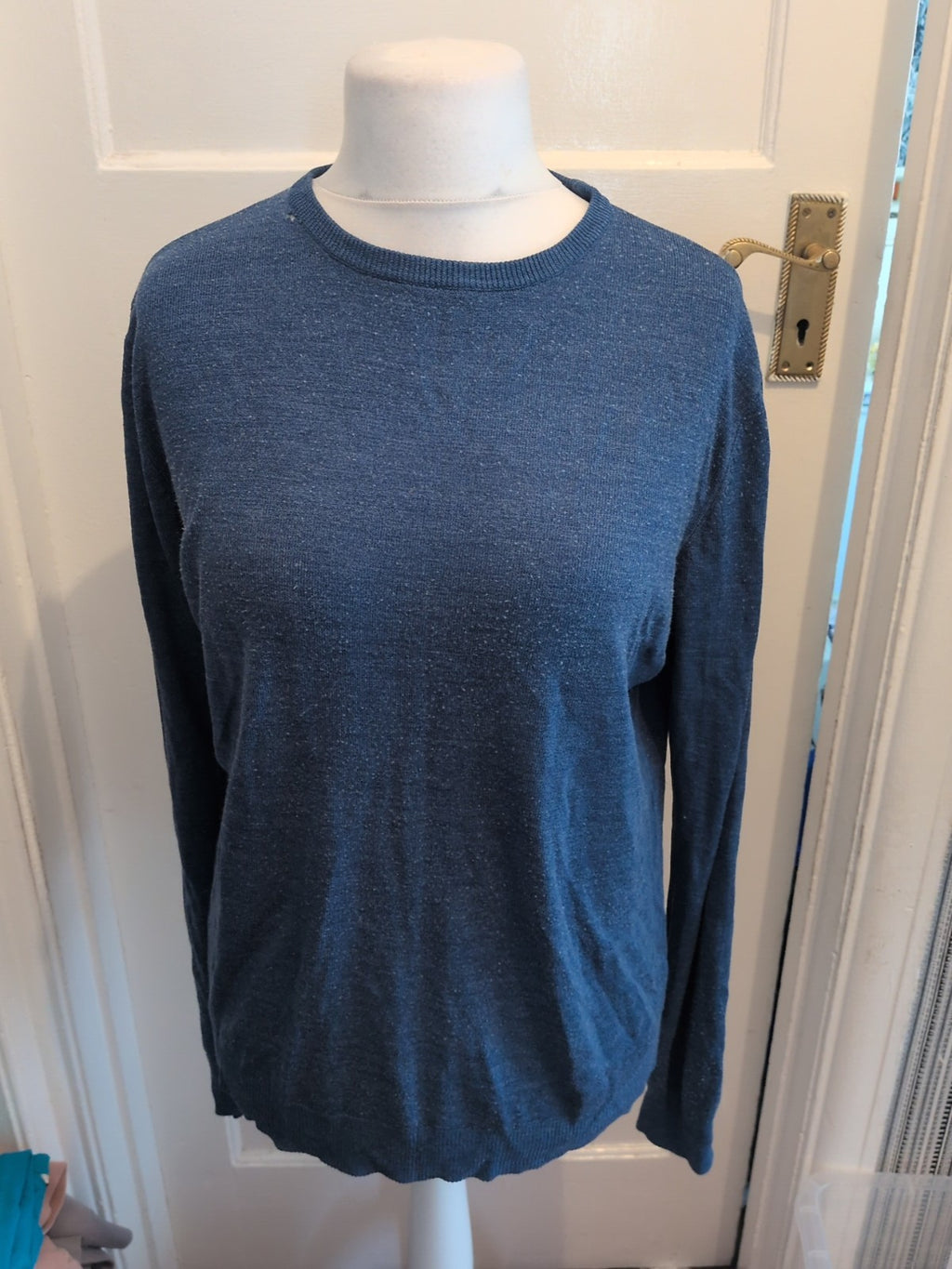 Cedarwood State XL Teal Pullover Jumper Heavy Bobbled