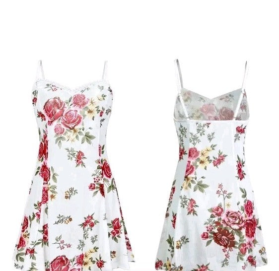 Brand new tagged ladies torbayclothingco sleeveless floral night dress
