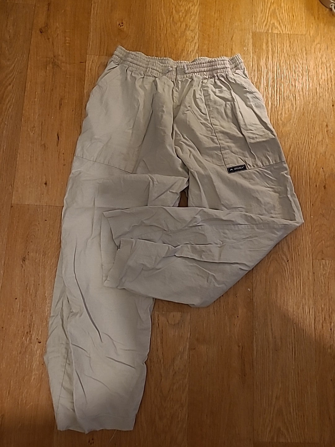 Mens Talla Size 2XL Stone Elasticated Trousers
