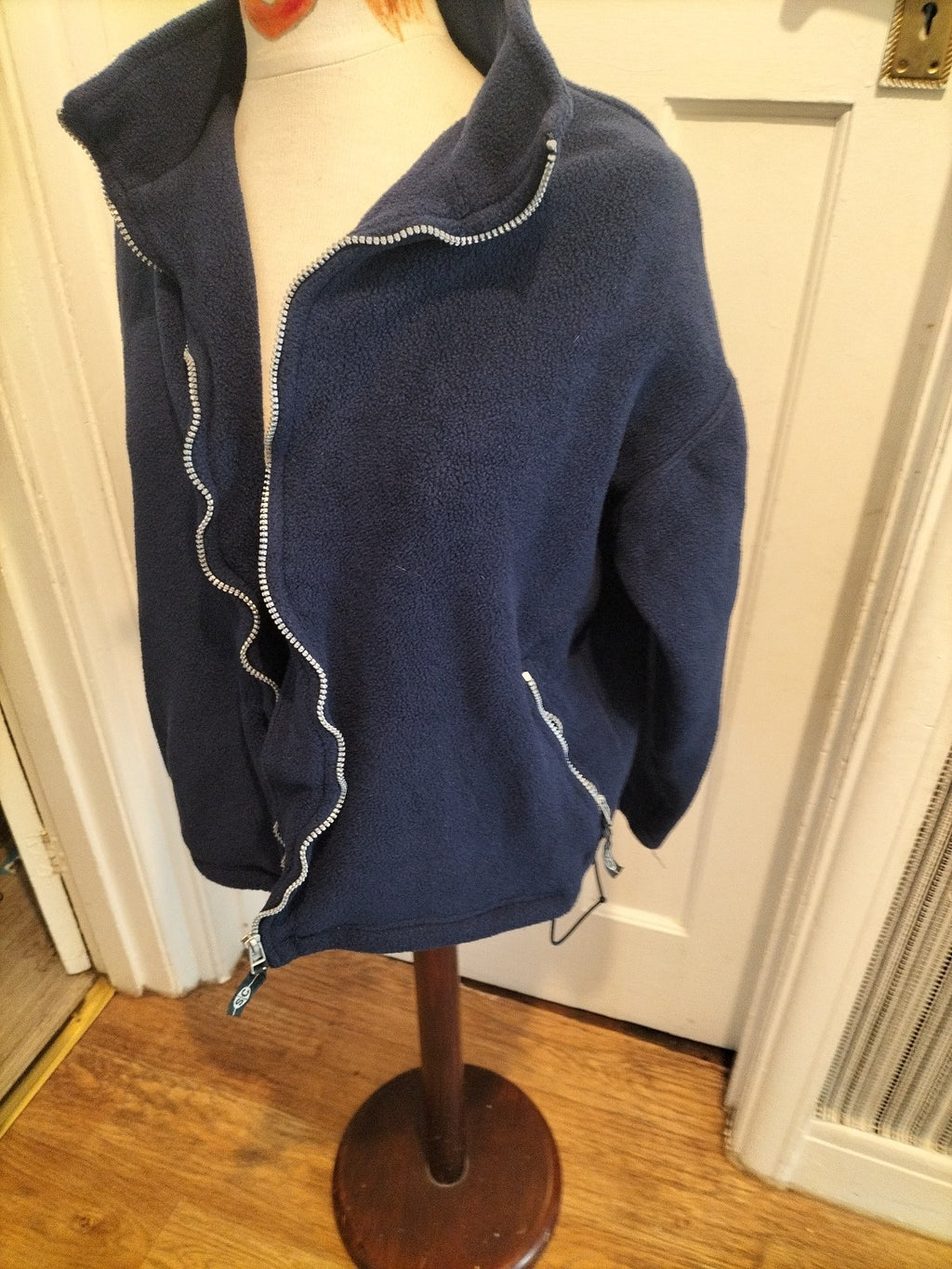Ladies SC Sport Size 14/16 Navy Zip Through Jacket