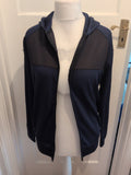 Aviator Medium Blue And Black Full Zip Track Jacket