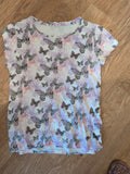 Pep&Co Small Purple Butterfly Short Sleeve T-shirt