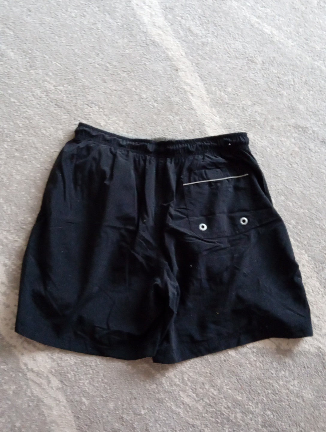 Mens Zantos Swimming Shorts Size Large Black