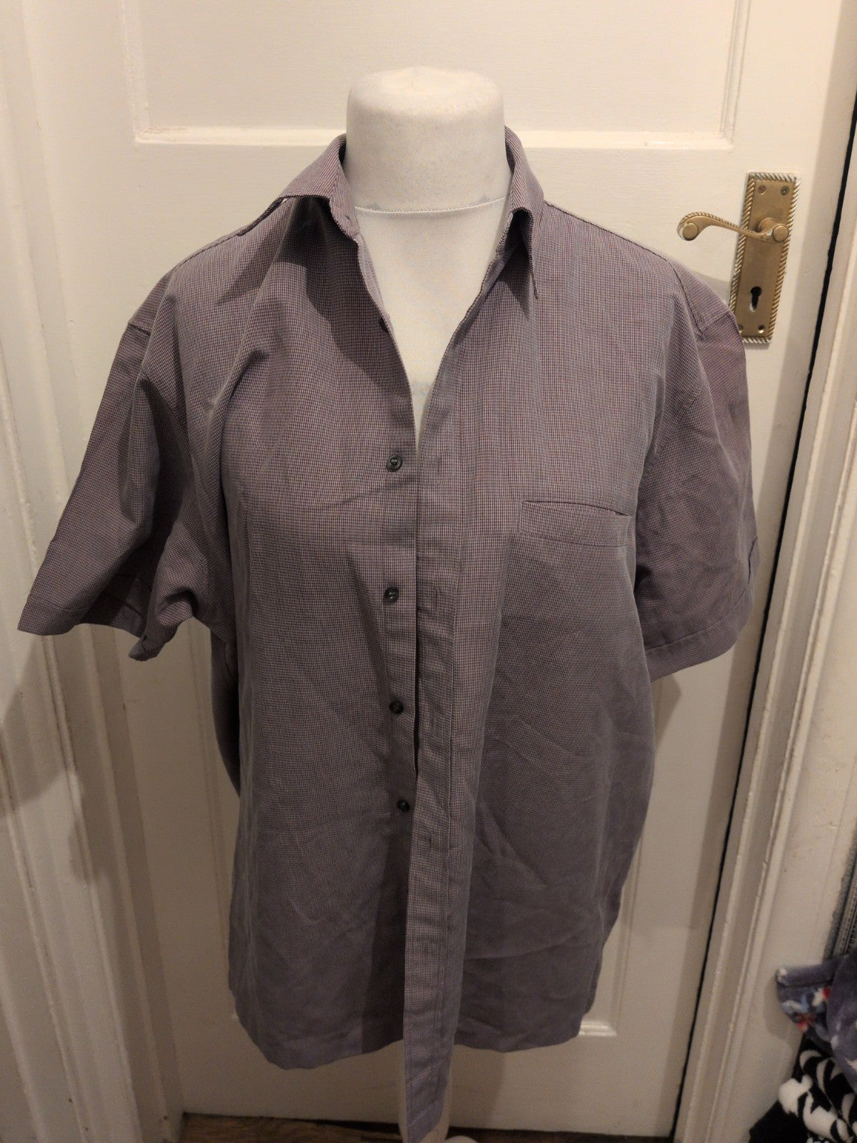 Burton Large Purple Shirt Short Sleeve