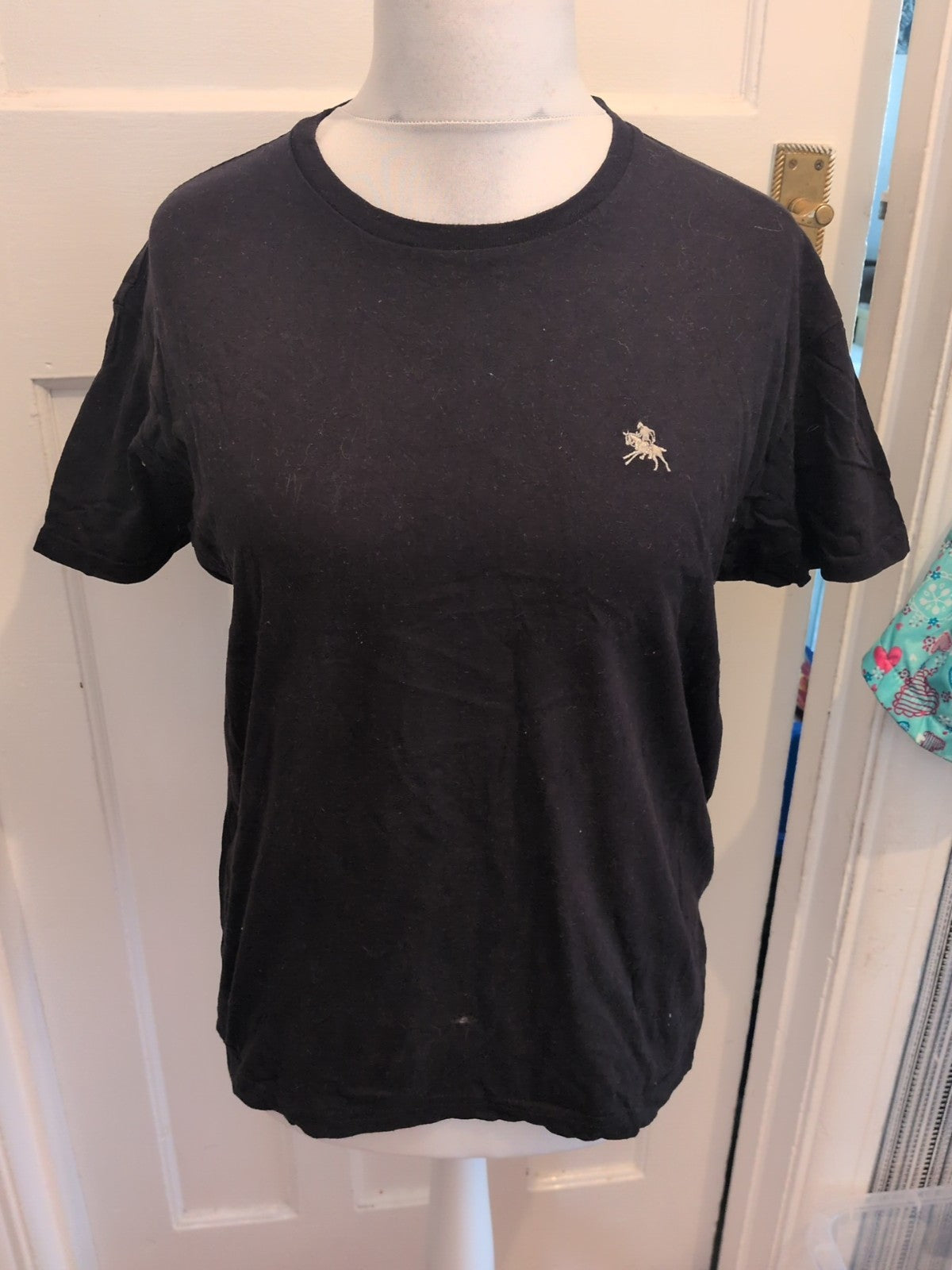 West Polo Medium Black Short Sleeve T-shirt