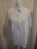 Mens Yaobaole Size Large White Short Sleeved Shirt