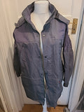Mens One Valley Size Medium Green Mesh Lined Rain Coat