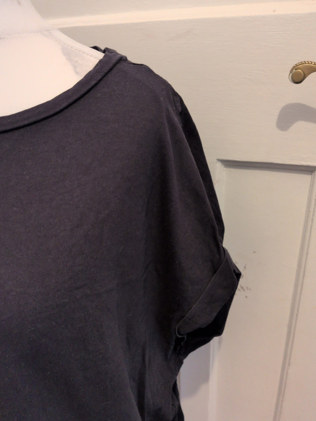 Simply Be 22 Black Short Sleeve T-shirt