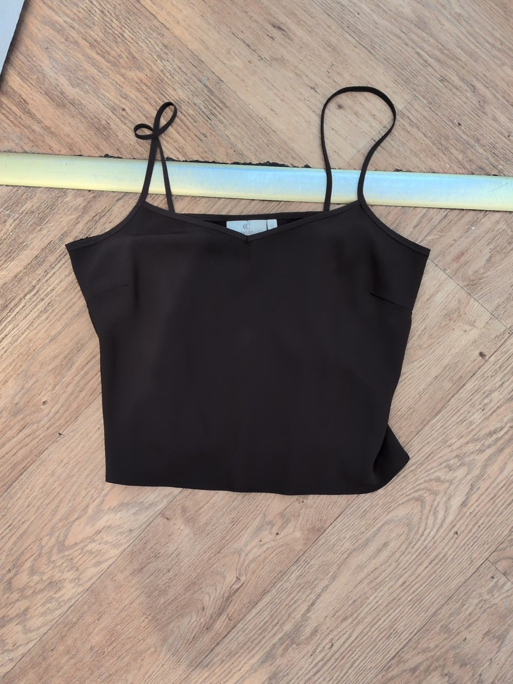 CC 10 Petite Brown Sleeveless Cami