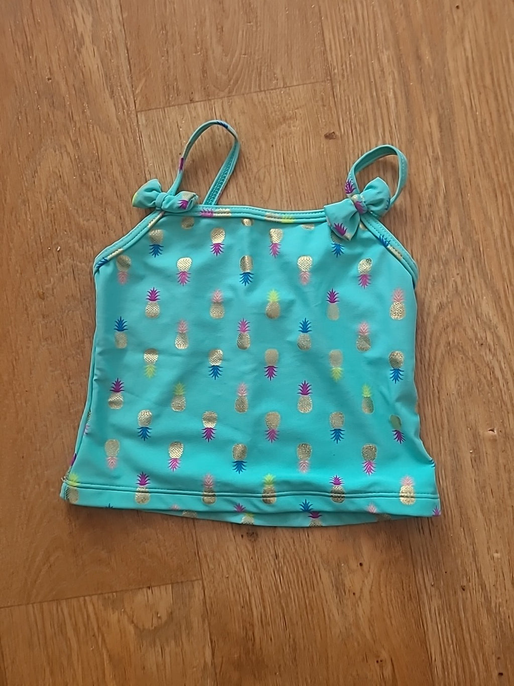 Brand New Girls Primark Age 2-3 Years Pineapple Swim Top