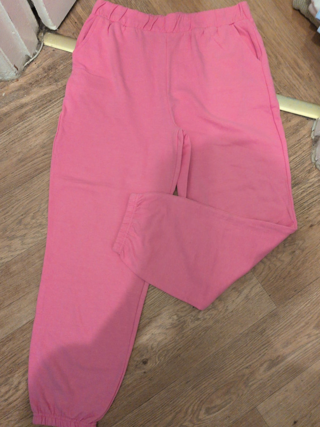 XL Pink Elasticated Joggers