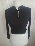 Girls New Look Age 12-13 Years Black Long Sleeved Top
