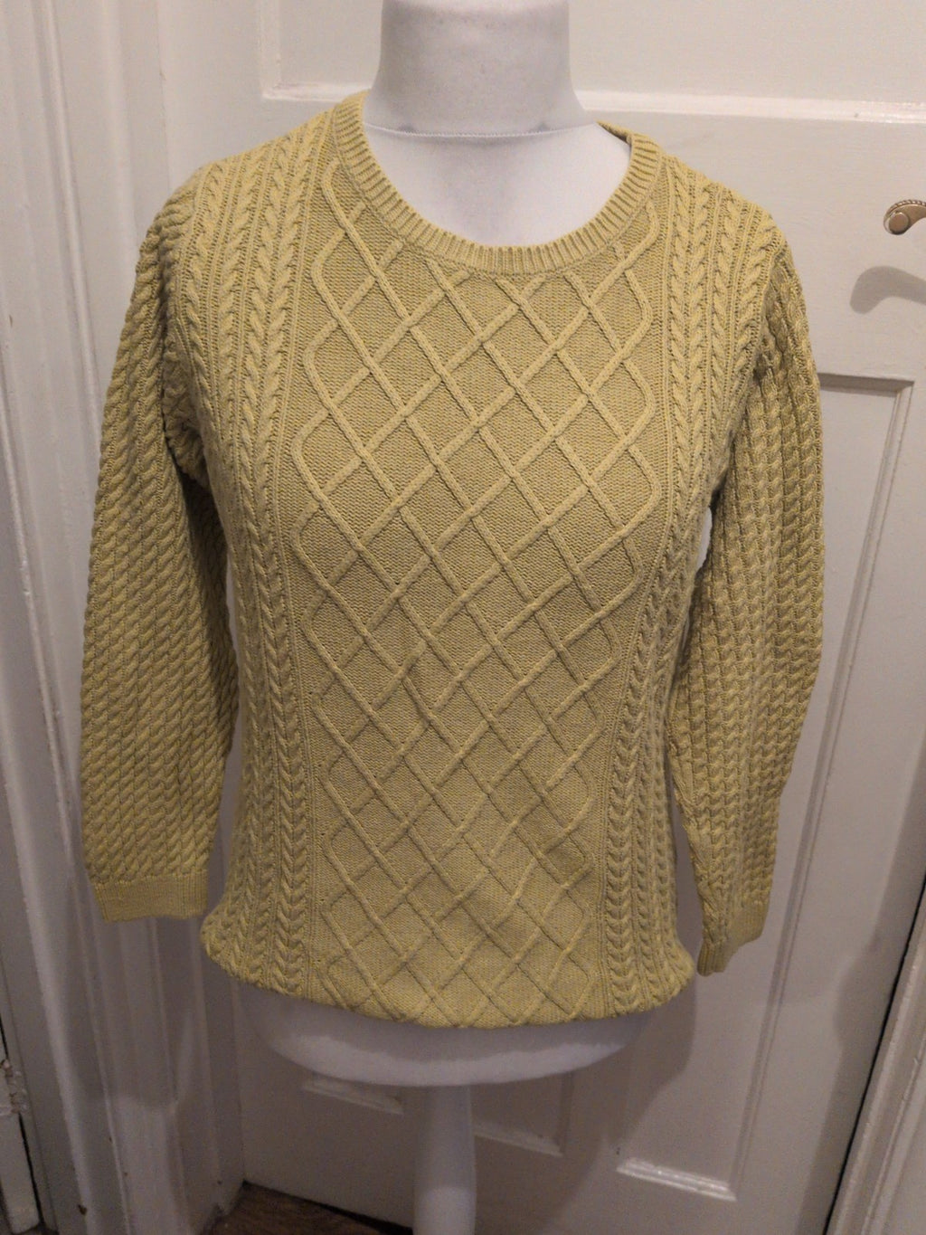 Isle 14-16 Yellow Patterned Long Sleeve Jumper