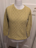 Isle 14-16 Yellow Patterned Long Sleeve Jumper
