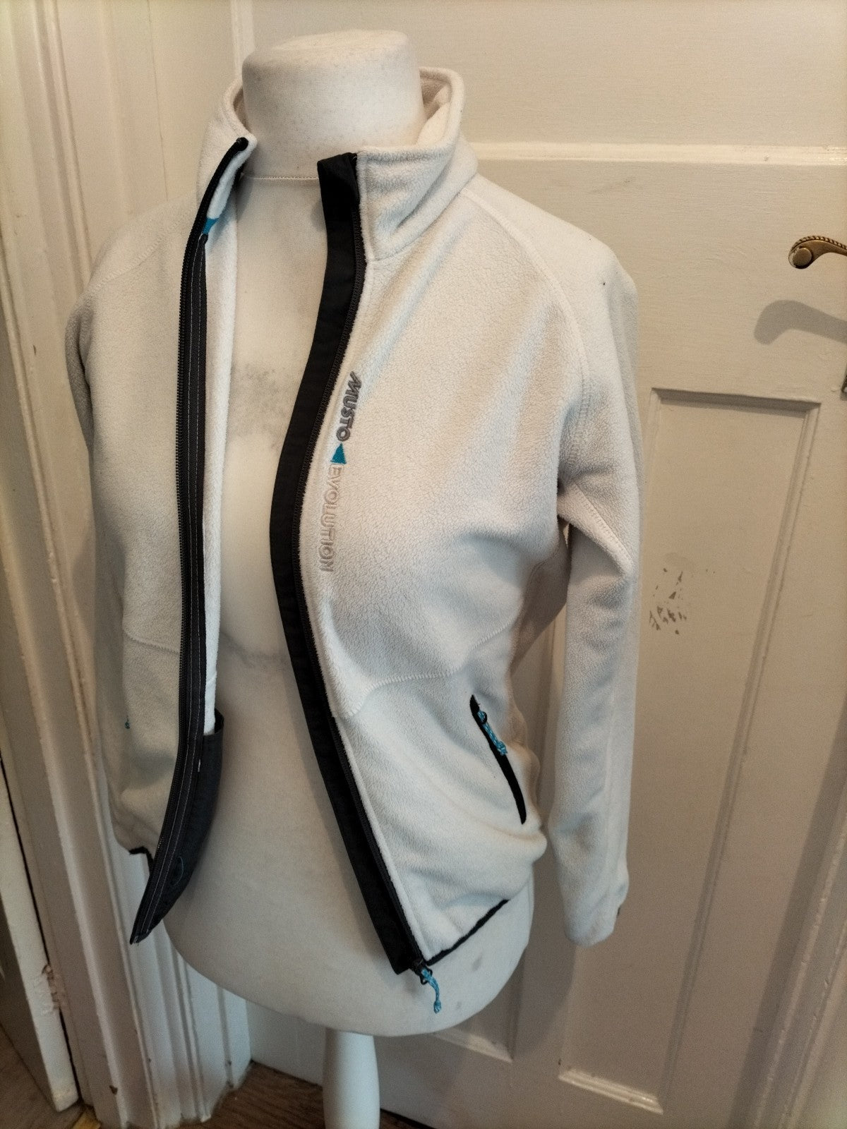 Musto Small White Full Zip Jacket