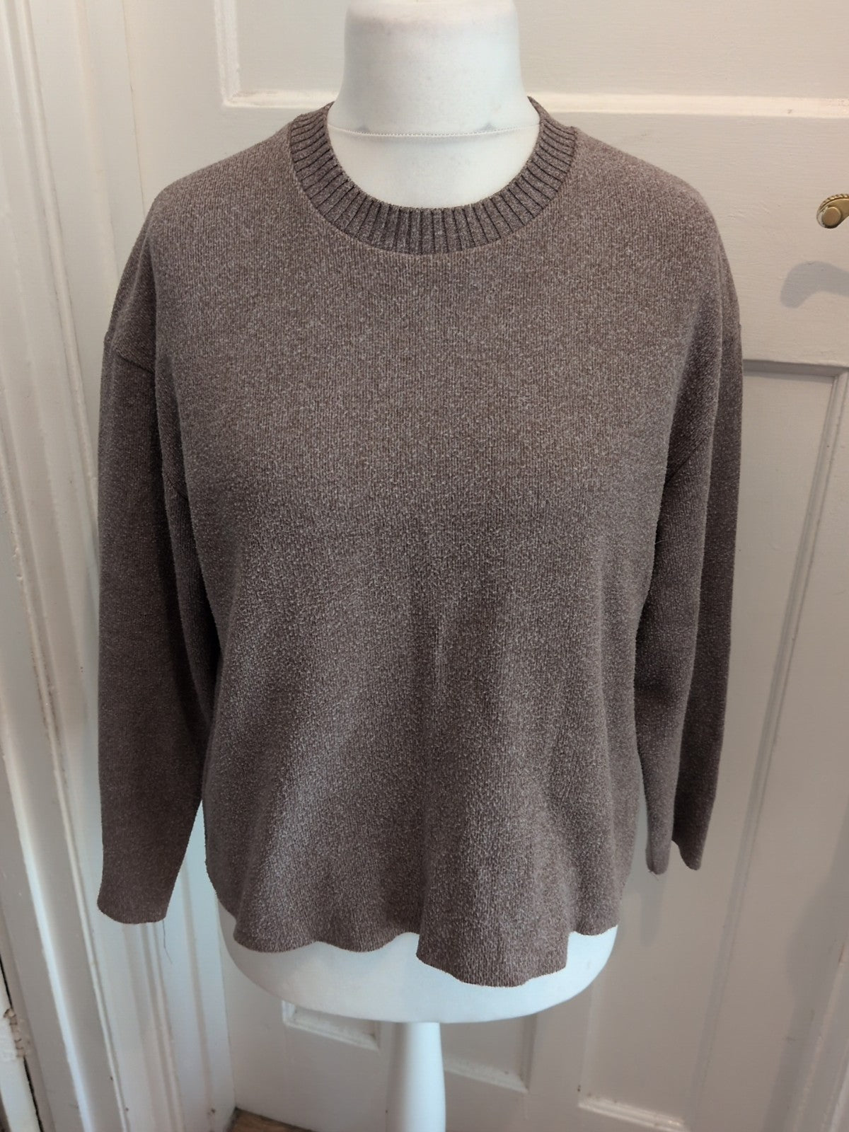 Zara Medium Pale Brown Long Sleeve Jumper