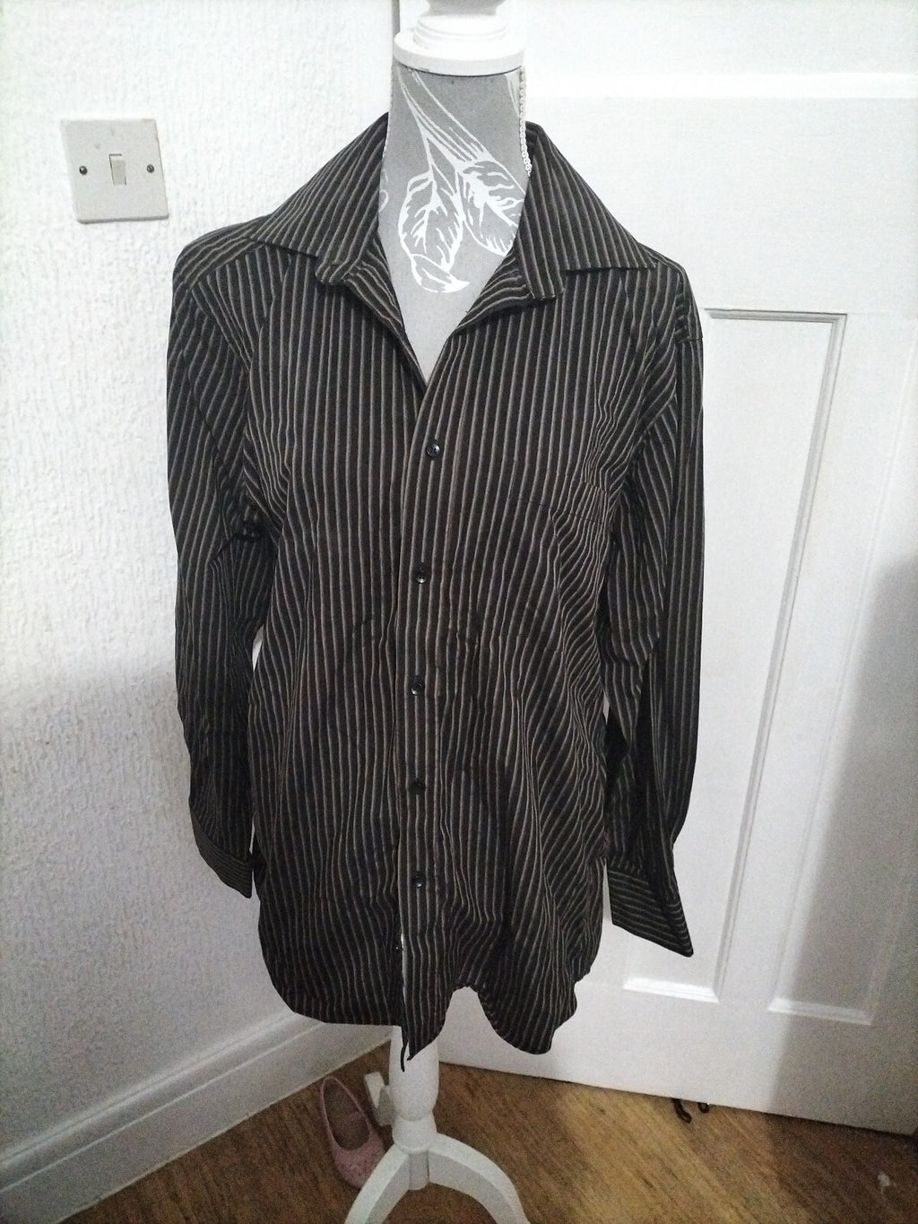 Mens George 16" Striped Shirt
