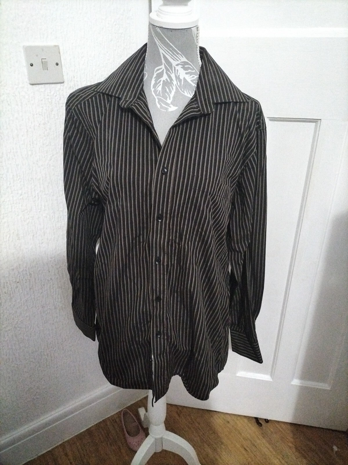 Mens George 16" Striped Shirt