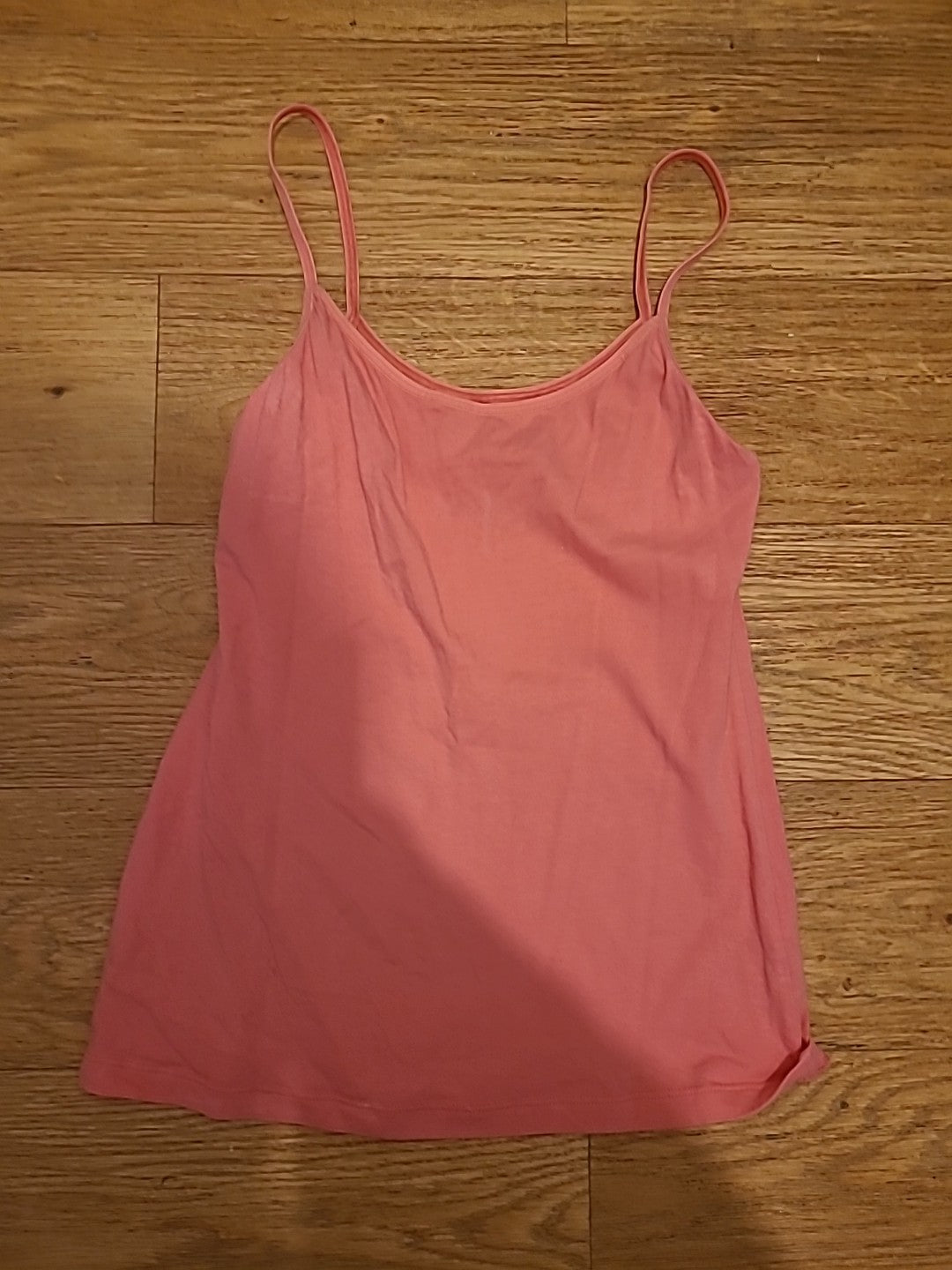 Ladies Strappy Top Size 12 M&S Coral
