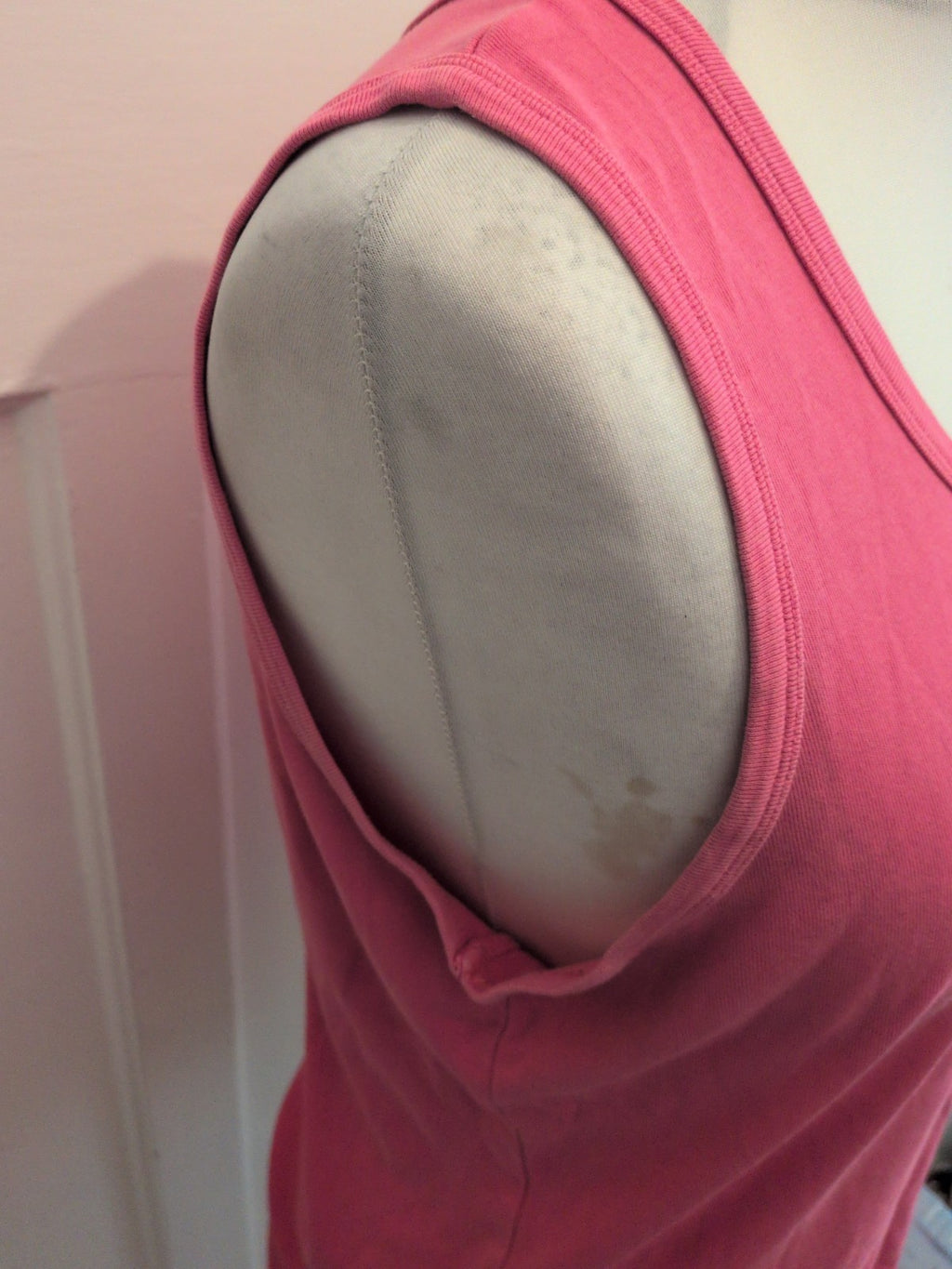 Casual Comfort 20/22 Pink Sleeveless Blouse