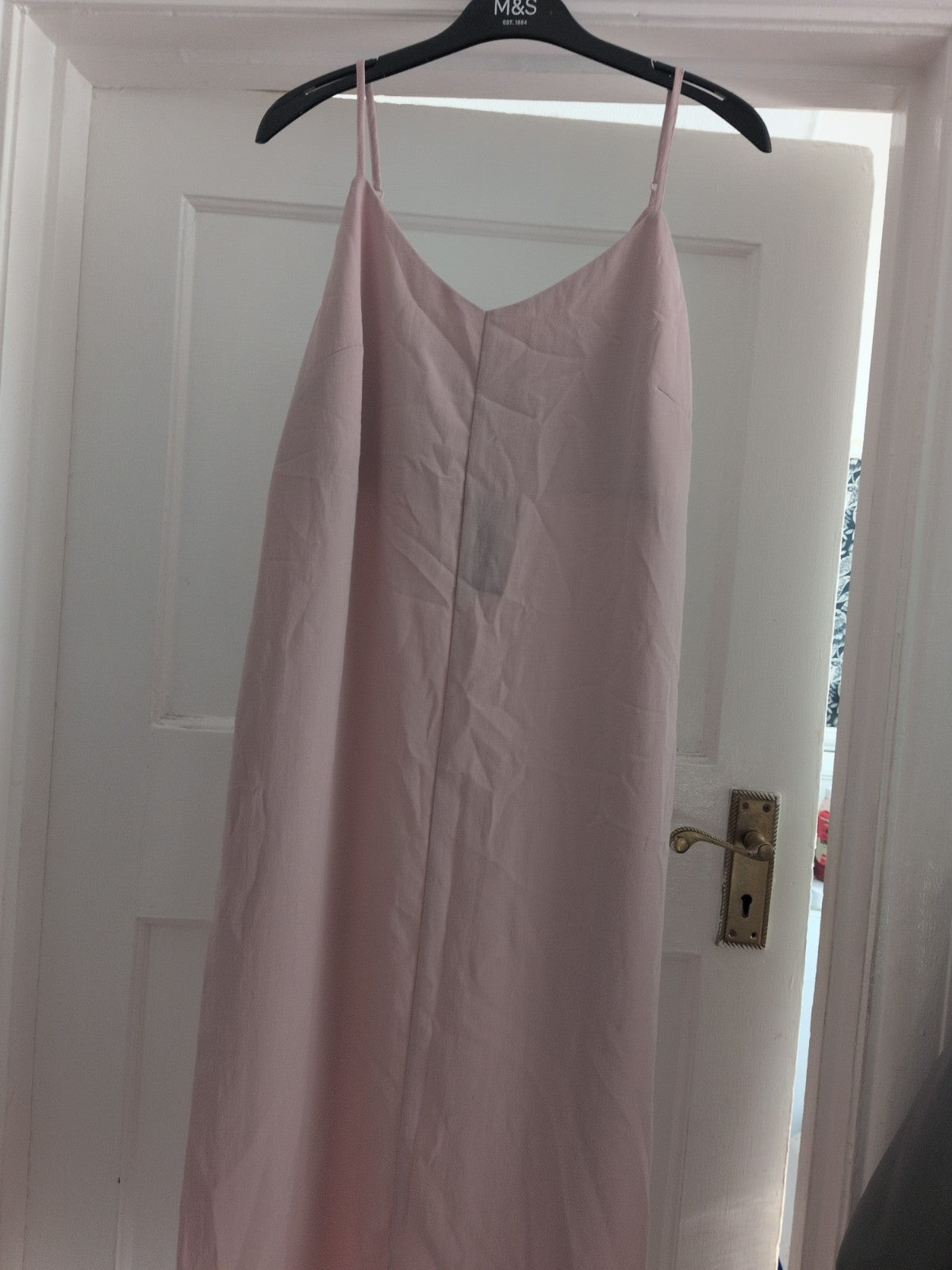Brand New New Look 12 Mink Sleeveless Strappy Midi Dress
