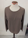 Marks And Spencer 18 Mink Long Sleeve Lightweight Jumper