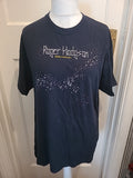 Mens Fruit Of The Loom Size XL Black Rodger Hodgson Tshirt