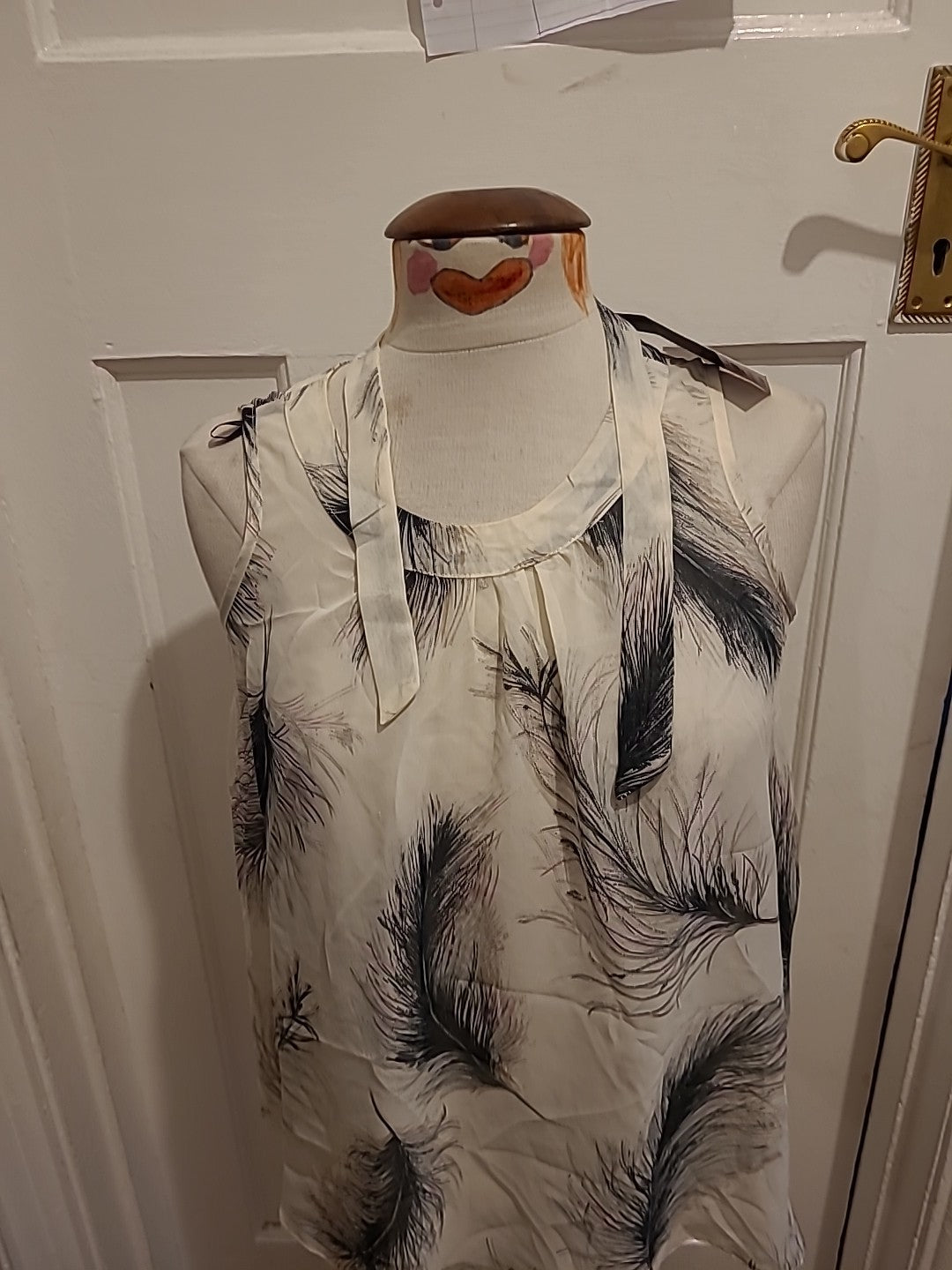 Brand New Ladies Dorothy Perkins Size 6 Floral Sleeveless Blouse RRP £28