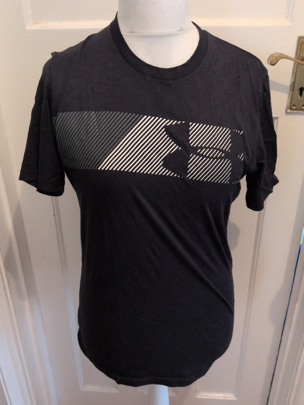 Under Armour Small Navy Print Short Sleeve T-shirt