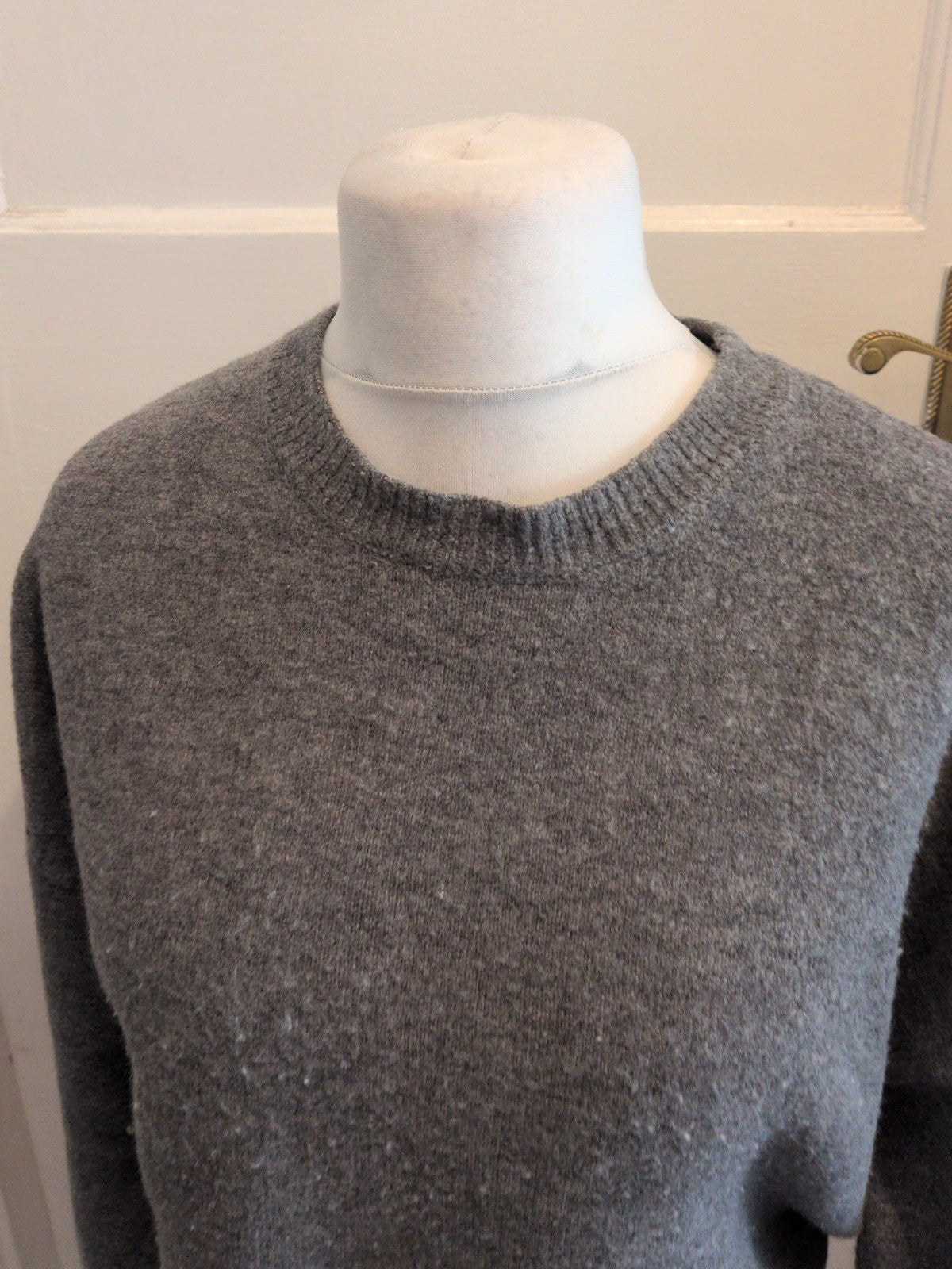 Zara Medium Soft Touch Grey Pullover Jumper