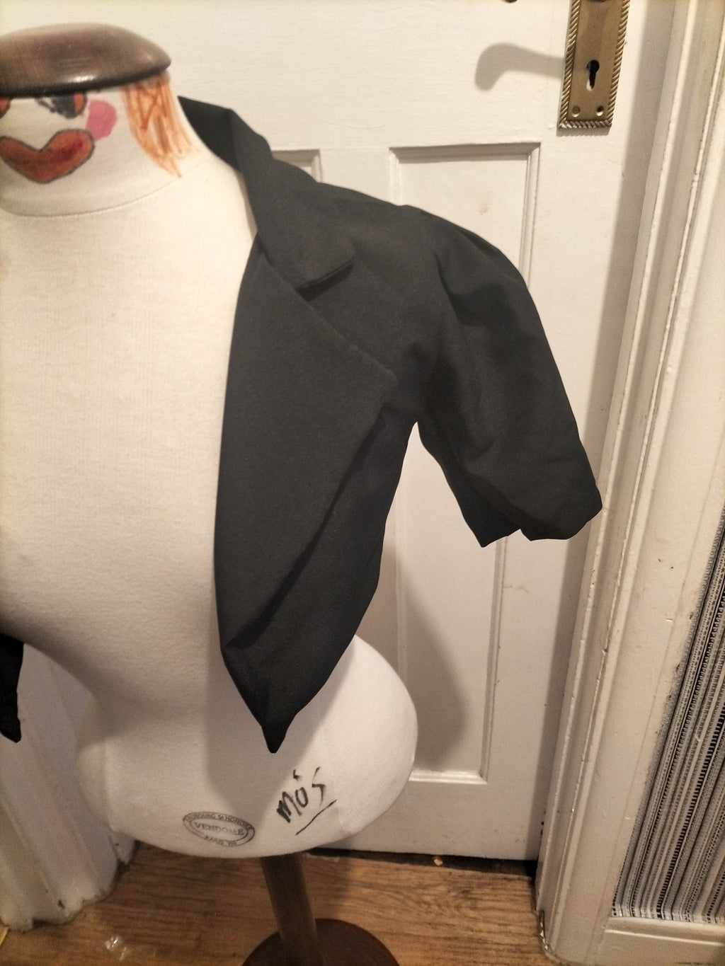 Ladies PLT Size 10 Black Shoulder Cardigan
