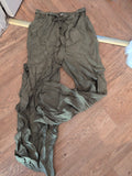 Tu 8R Green Cargo Trousers