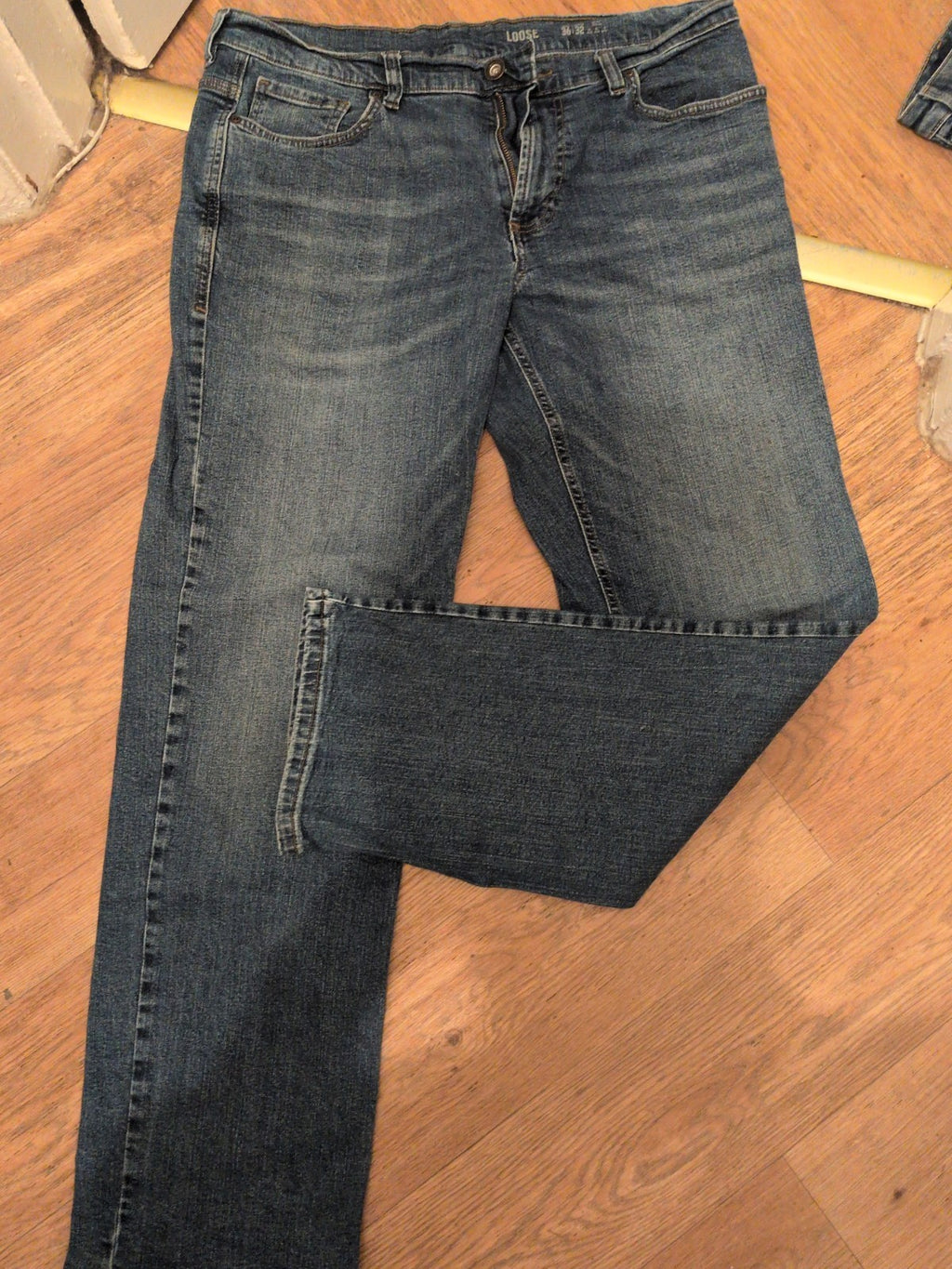 F&F 36/32 Loose Fit Denim Jeans