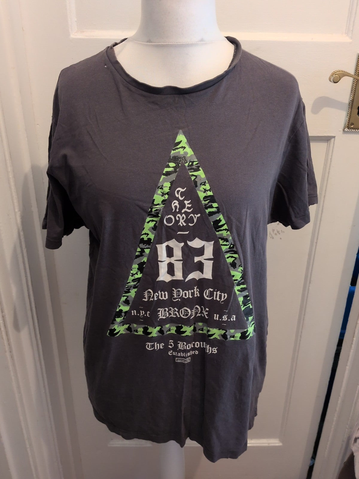 Cedarwood State XL Dark Grey Print Short Sleeve T-shirt