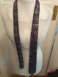Mens Topman Multicoloured Aztec Patterned Tie