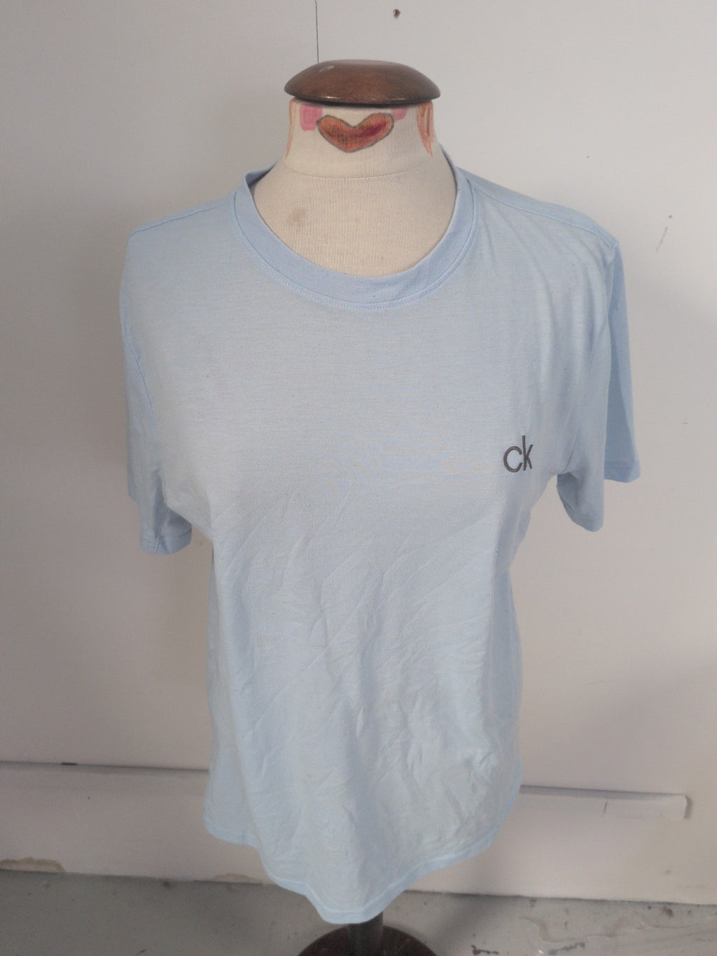 Calvin Klein Golf Large Blue Short Sleeve T-shirt