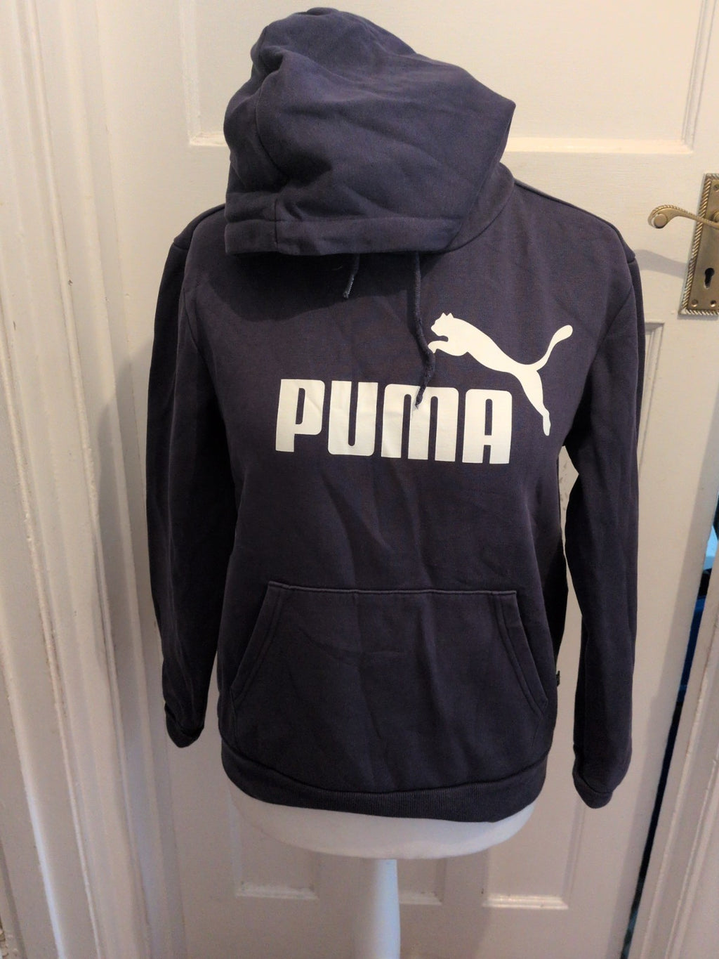 Puma Small Navy Pullover Hoodie
