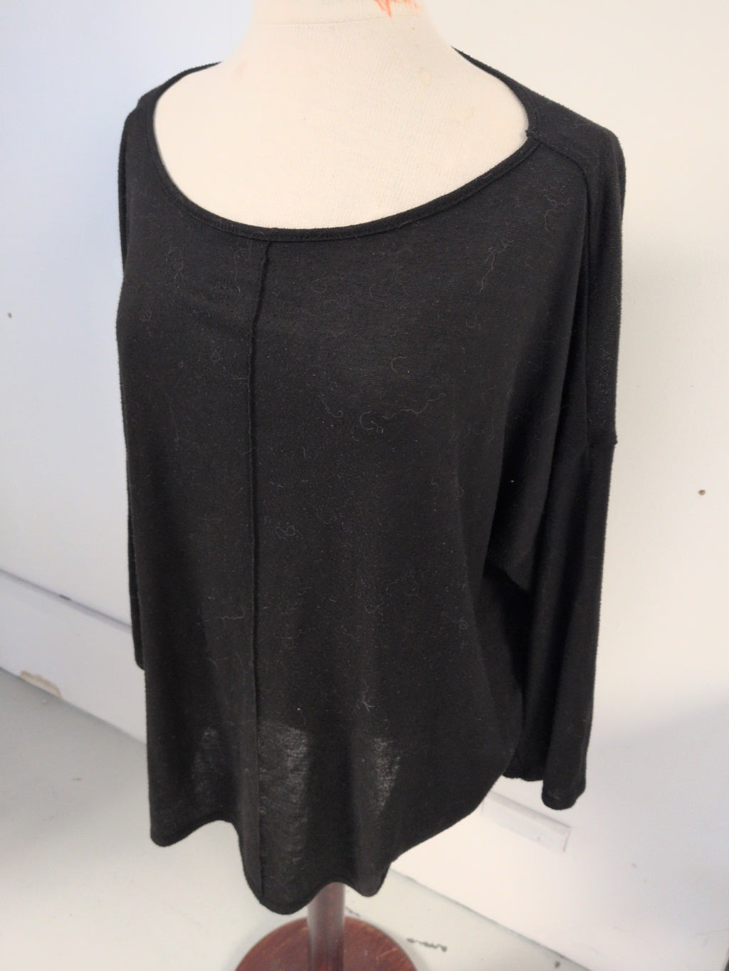 George 20 Black Long Sleeve Blouse
