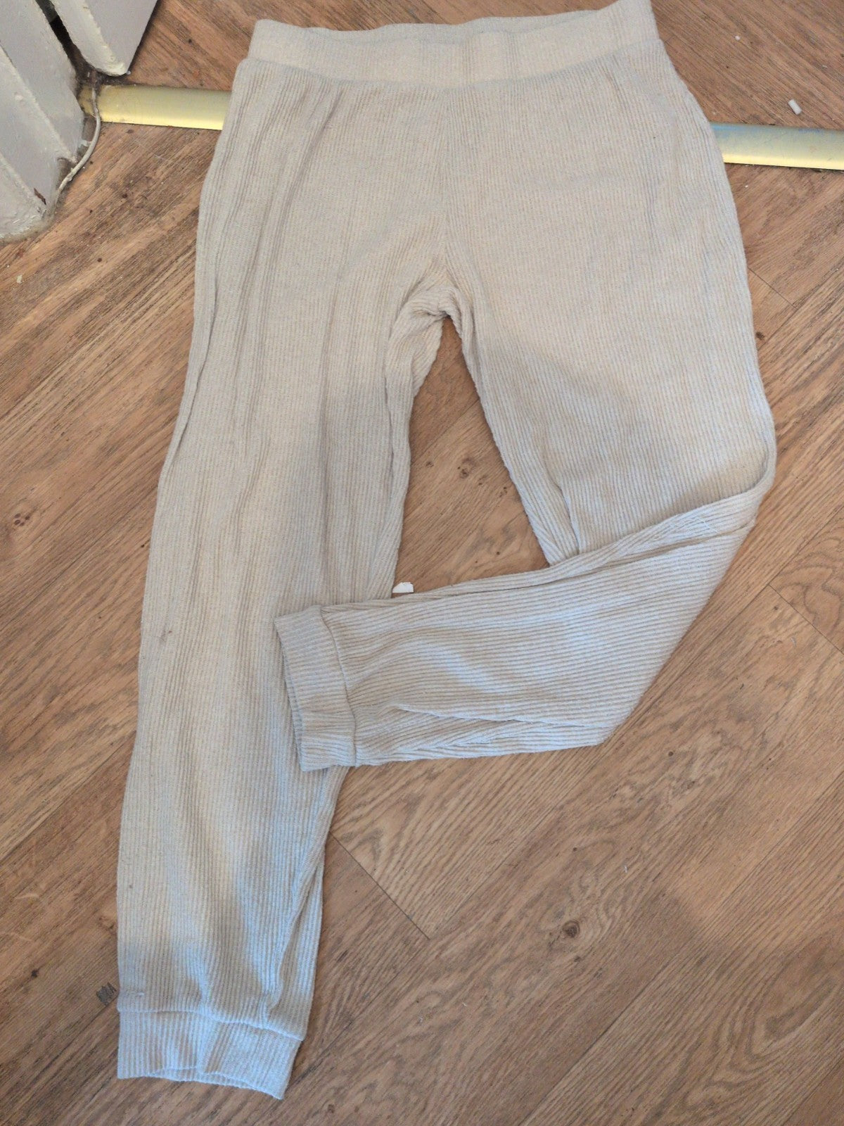 Primark 12-14 Pale Beige Elasticated Lounge Pants