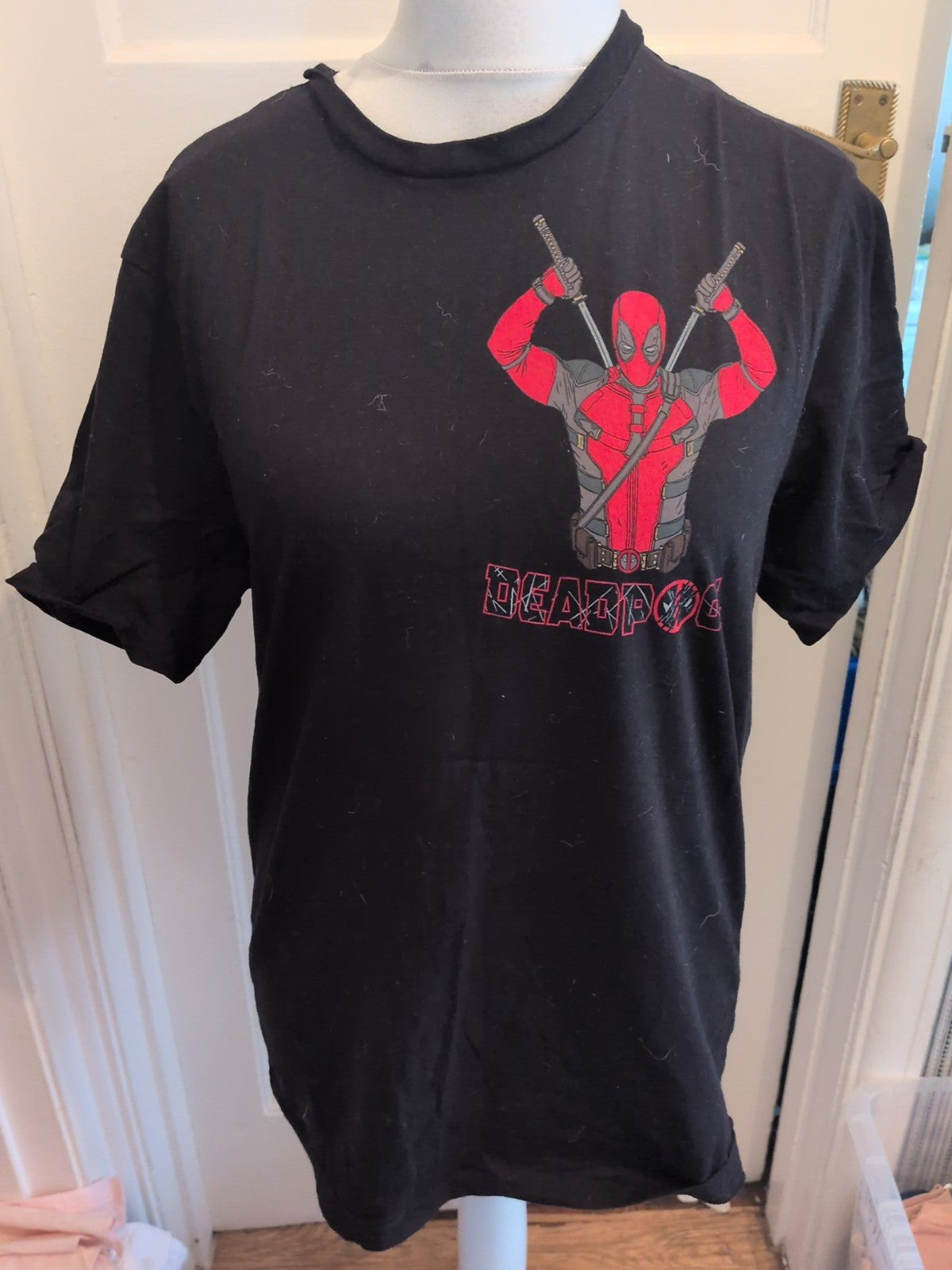 George Large Deadpool Pyjama Top