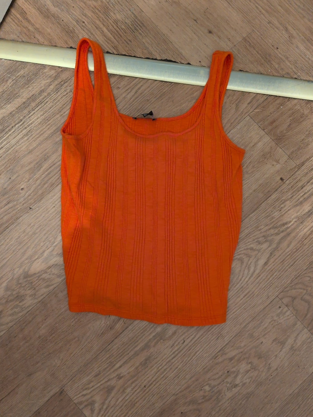New Look Bright Orange 12 Sleeveless T-shirt