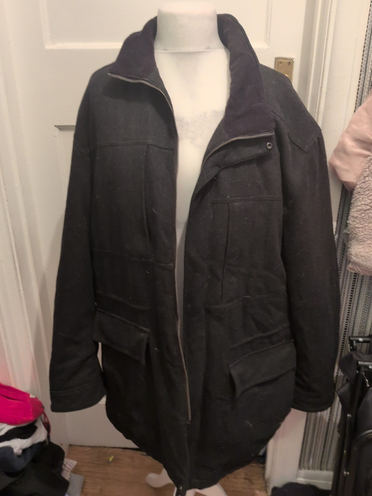 Marks And Spencer Large Weather Tec Granite Coat