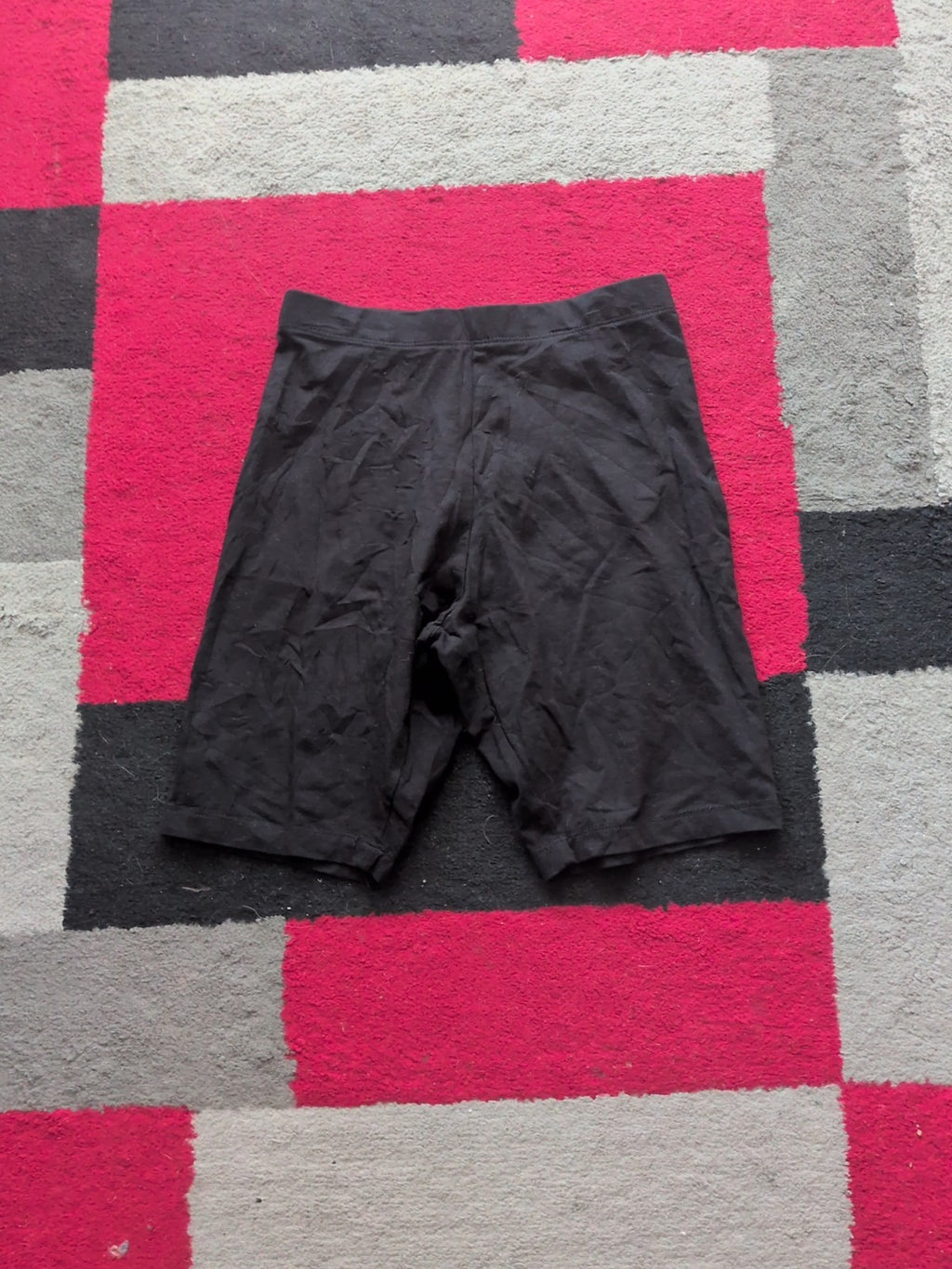 Peacocks 8 Black Gym Shorts